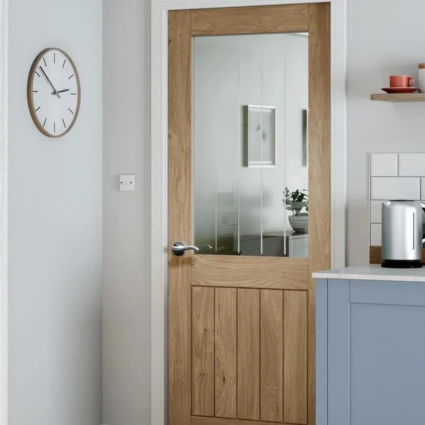 Holdenby Oak Pre-Finished Clear Glazed