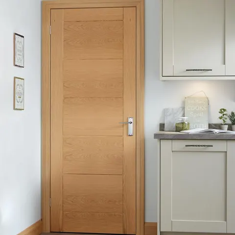 Linear Oak Pre-Finished internal door